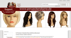 Desktop Screenshot of perueckendame.de