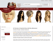 Tablet Screenshot of perueckendame.de